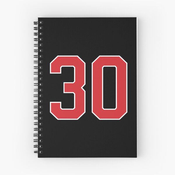 Item preview, Sports Number 30, red black color lucky sport thirty designed and sold by ArtIsParty.