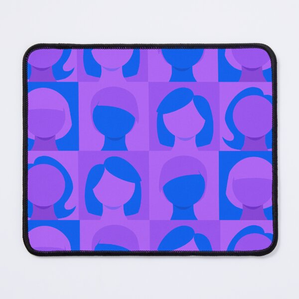 Item preview, 60’s Hairstyles pattern purps designed and sold by davecakes.