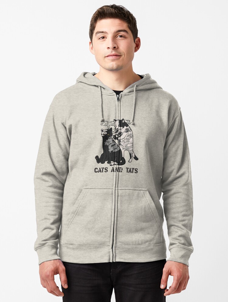 cats and tats hoodie