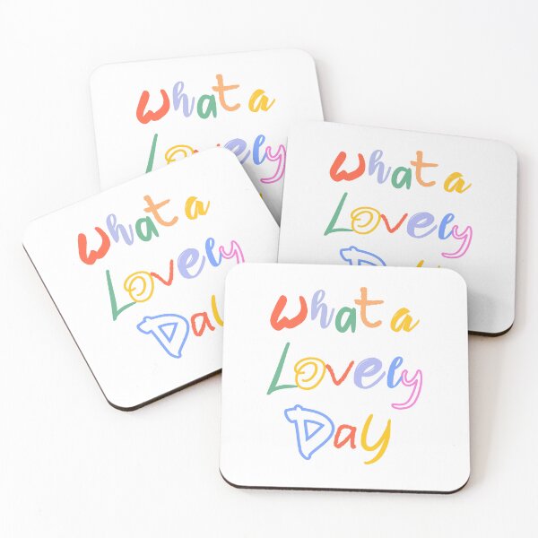 Item preview, What A Lovely Day, Funny collage Typography designed and sold by KimoStudio.