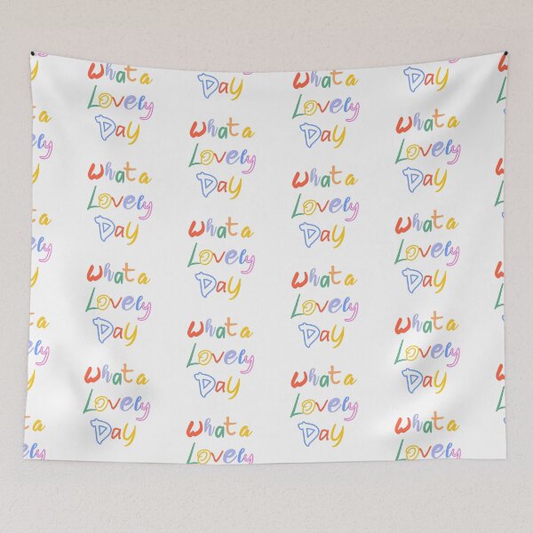 Item preview, What A Lovely Day, Funny collage Typography designed and sold by KimoStudio.