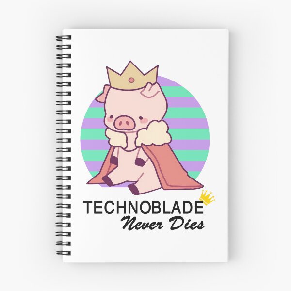 Item preview, Technoblade Never dies designed and sold by d3p5j8l16.