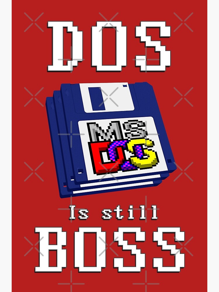 DOS IS STILL BOSS ms DOS Floppy Disks classic PC Games amp