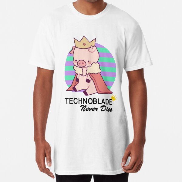 Classic Style TShirt for Girl Technoblade Never Dies r Pig