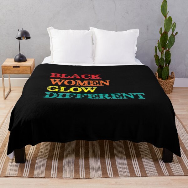 Item preview, Black Women Glow Different designed and sold by karaevensen255.