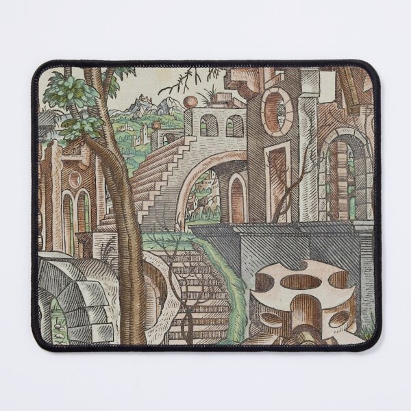 Item preview, Geometria et Perspectiva: X by Lorenz Stoer - Vintage Art designed and sold by RickE.