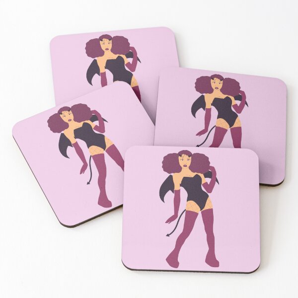 Item preview, Devil Babe minimalist print designed and sold by robynsdigiprint.
