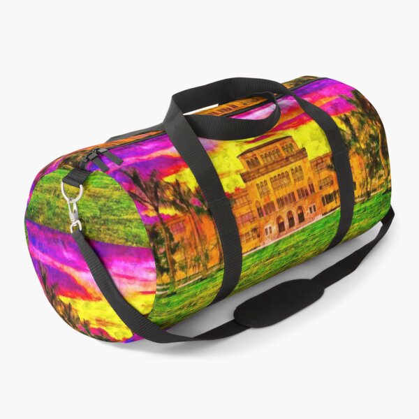 Item preview, Miami Senior High School at sunset - digital painting designed and sold by NickoPrints.
