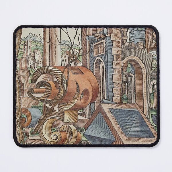 Item preview, Geometria et Perspectiva: VII by Lorenz Stoer - Vintage Art designed and sold by RickE.