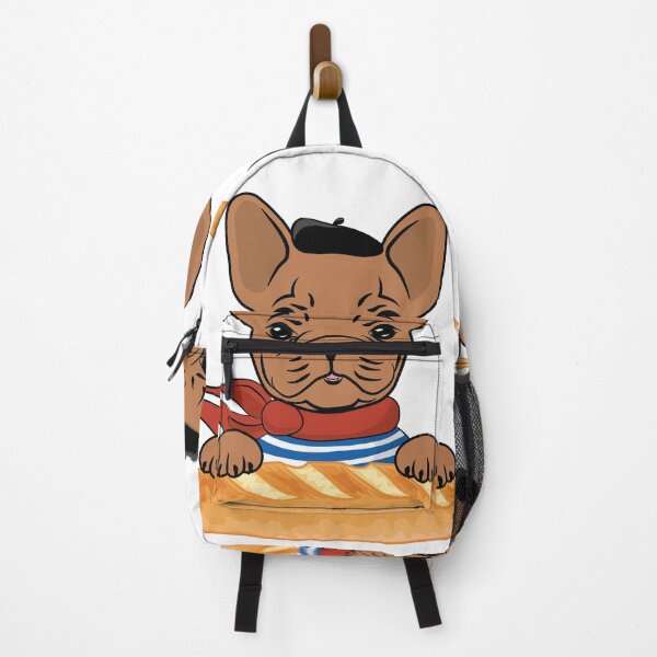 Item preview, Cute French Bulldog - France Baguette designed and sold by TheInkElephant.