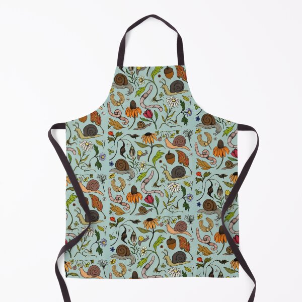 Item preview, Spring Garden Print (pale blue) designed and sold by Audrey Pearson.