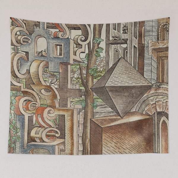 Item preview, Geometria et Perspectiva: I by Lorenz Stoer - Vintage Art designed and sold by RickE.