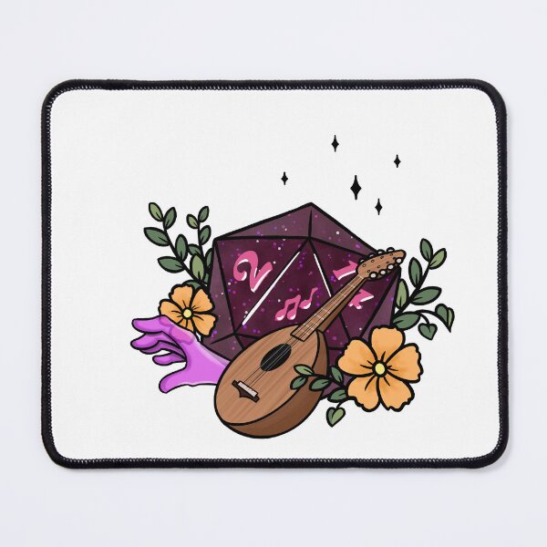 Item preview, Scanlan Shorthalt d20 Dice Black Sparkles designed and sold by asiboe.