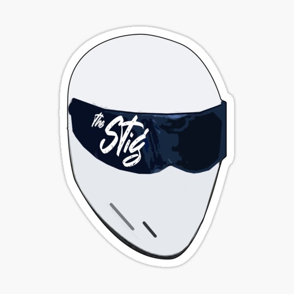 The Stig Top Gear Car Driver Stig Sticker