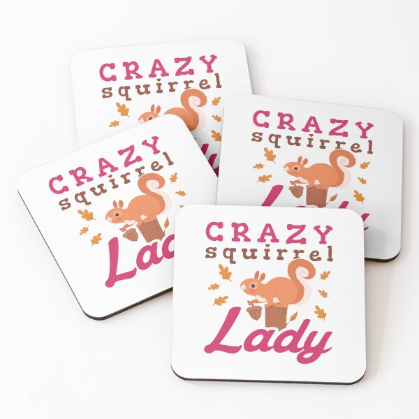 Item preview, Crazy Squirrel Lady  designed and sold by jaygo.