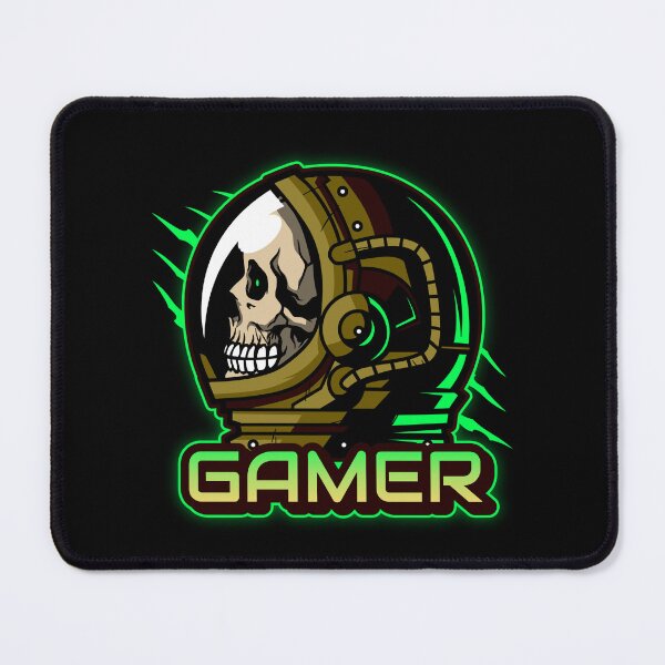 Item preview, Gamer with Astronaut's Skull designed and sold by PRIVARSHU.