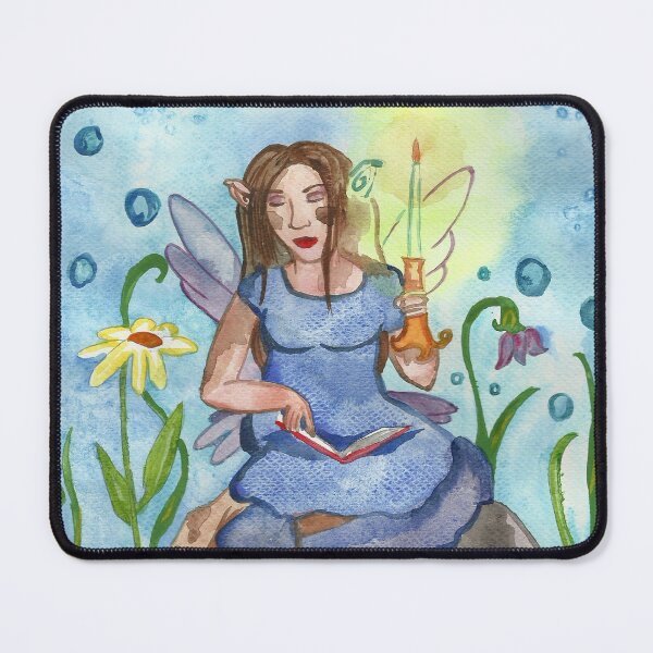 Item preview, Fairy and sleeping dragon designed and sold by Niina Niskanen.