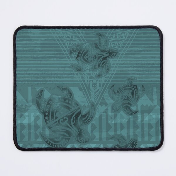 Item preview, Hawaiian-Samoan-Polynesian Metallic Tribal Turtles designed and sold by sunnthreads.