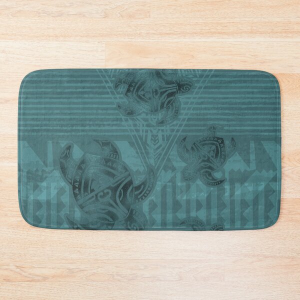 Item preview, Hawaiian-Samoan-Polynesian Metallic Tribal Turtles designed and sold by sunnthreads.