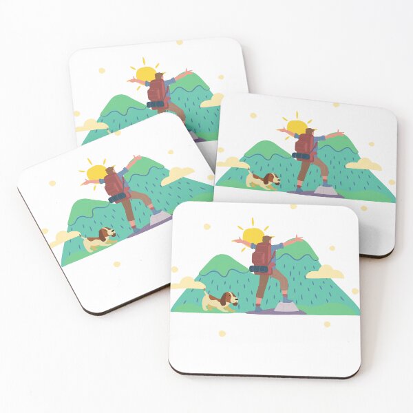 Item preview, Hiking with my puppy good day so wave  designed and sold by vishal kashyap.