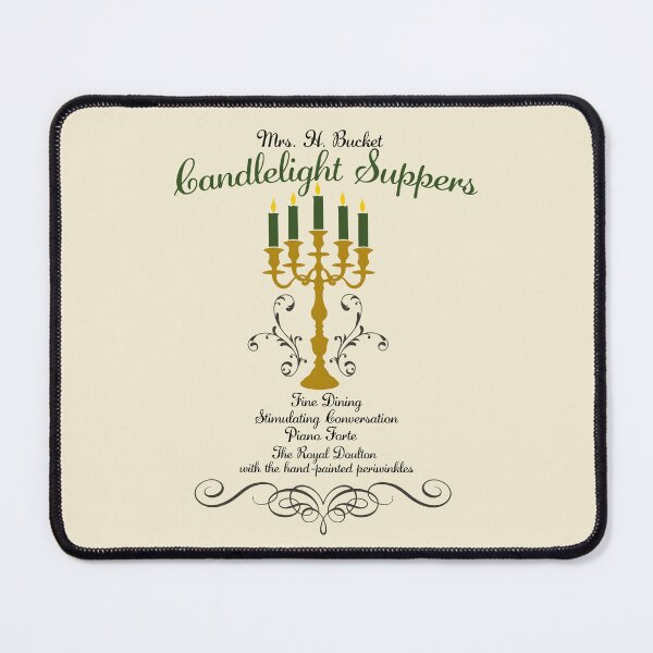 Item preview, Mrs H Bucket Candlelight Suppers designed and sold by McPod.