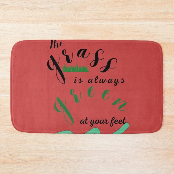 Item preview, The Grass is Always Green - Life Qoutes designed and sold by SBWorld.