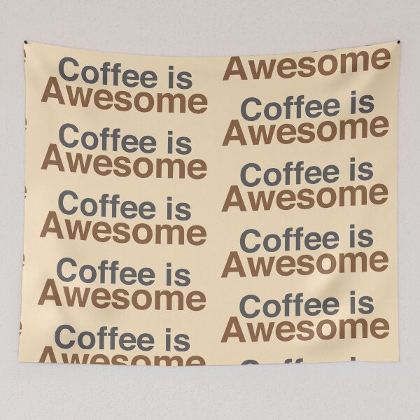 Item preview, Coffee is awesome. designed and sold by jazzydevil.