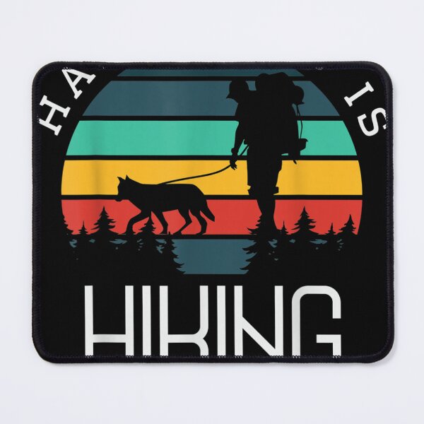 Item preview, Hiking With My Puppy Good Day So Wave designed and sold by Sarah-Bressler.