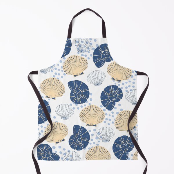 Item preview, Sea and Ocean shells Colorful Pattern (yellow) designed and sold by Dorina Larsdotter.