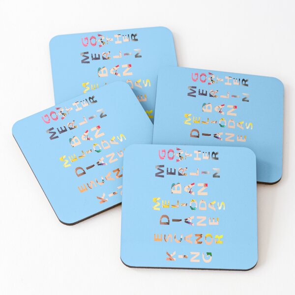 Item preview, Nanatsu no Taizai Names Color designed and sold by Gugarix.