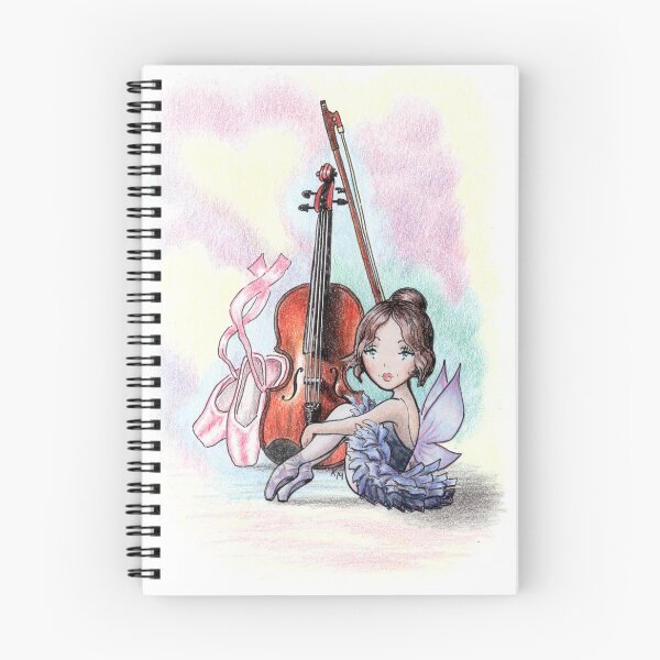 Item preview, Violin ballet dancer fairy designed and sold by Katerina Makarova.