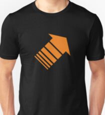 Orange arrow Slim Fit T-Shirt