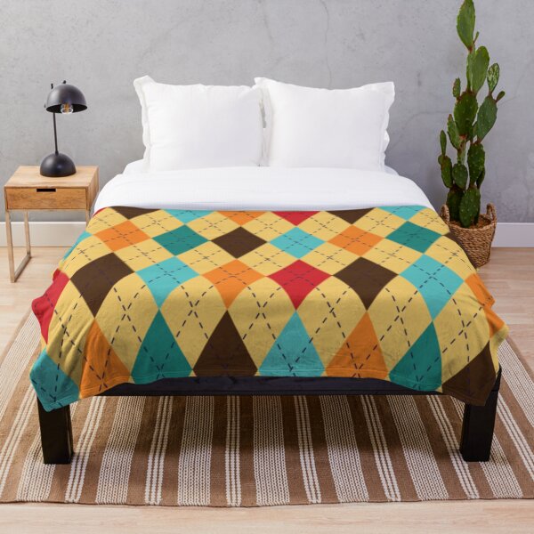 Item preview, Bold geometric colourful print designed and sold by Grey-Brunette.