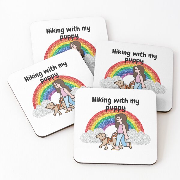 Item preview, Hiking with my puppy good day so wave  designed and sold by vishal kashyap.