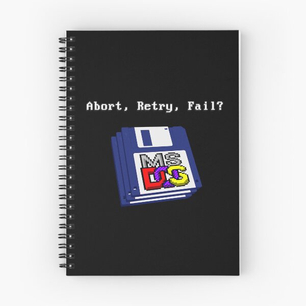 Item preview, Abort, Retry, Fail? - 1.44 mb Floppy Discs - Classic MS DOS Operating System Drive error message. designed and sold by RetroTeeStudio.