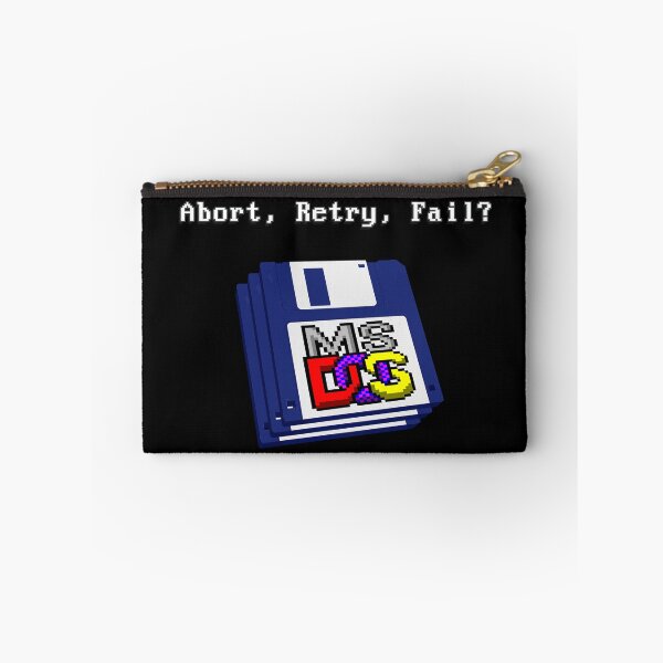 Item preview, Abort, Retry, Fail? - 1.44 mb Floppy Discs - Classic MS DOS Operating System Drive error message. designed and sold by RetroTeeStudio.