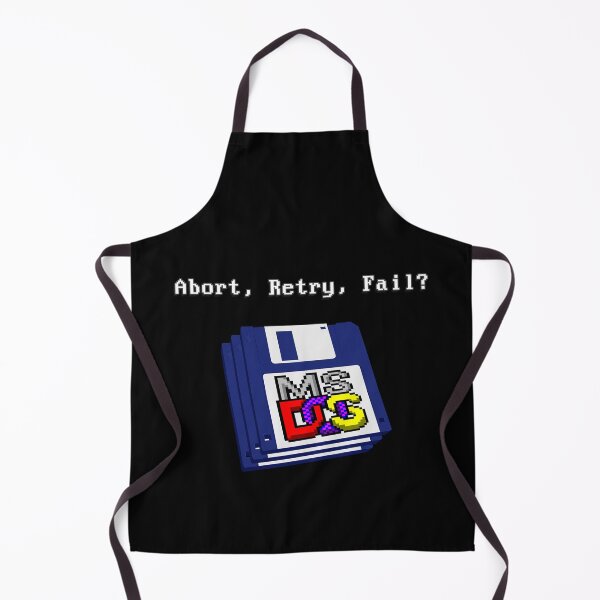 Item preview, Abort, Retry, Fail? - 1.44 mb Floppy Discs - Classic MS DOS Operating System Drive error message. designed and sold by RetroTeeStudio.