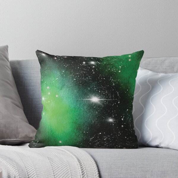 Item preview, Green Galaxy print designed and sold by Grey-Brunette.