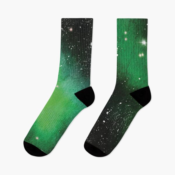 Item preview, Green Galaxy print designed and sold by Grey-Brunette.