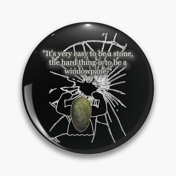Item preview, It's Easy To Be Stone - Chinese Proverb - Version 07 - Color 01 designed and sold by SumarUp.