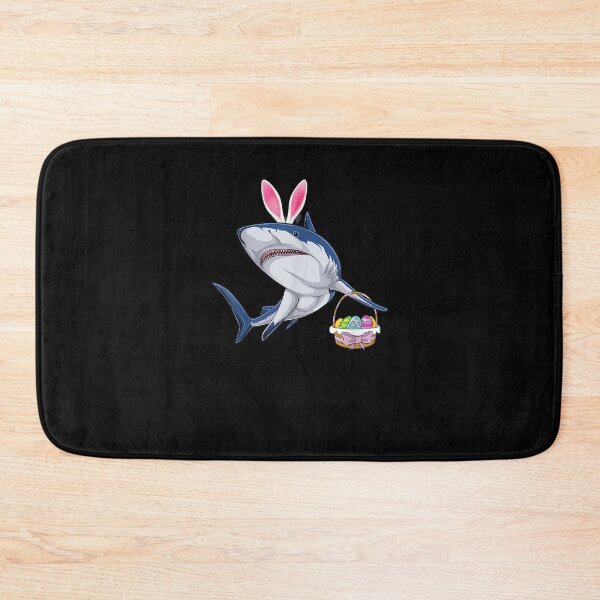 Item preview, Shark with Easter Basket and Bunny Ears Happy Easter funny  designed and sold by midoxthemagnent.