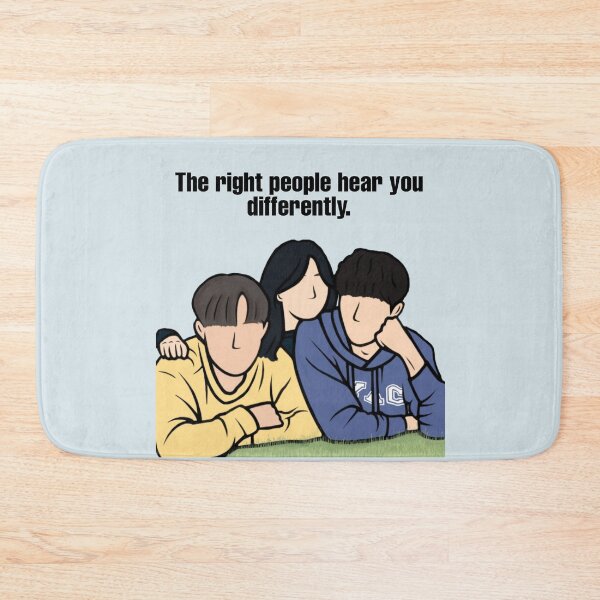 Item preview, The right people hear you differently. - our beloved summer - kdrama designed and sold by Reets_Redbubble.