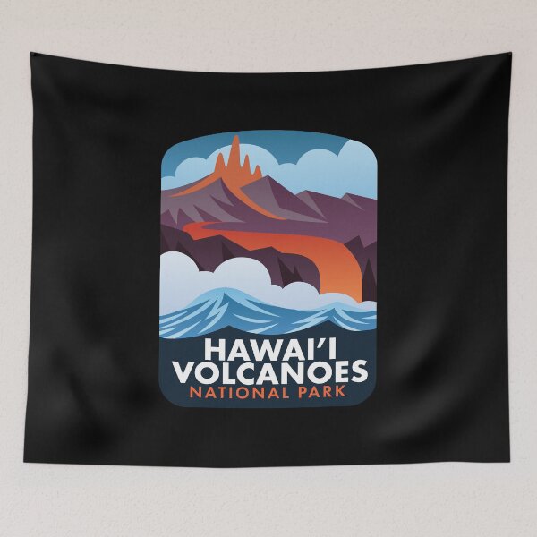 Item preview, Hawaii Volcanoes National Park designed and sold by halpindesignco.