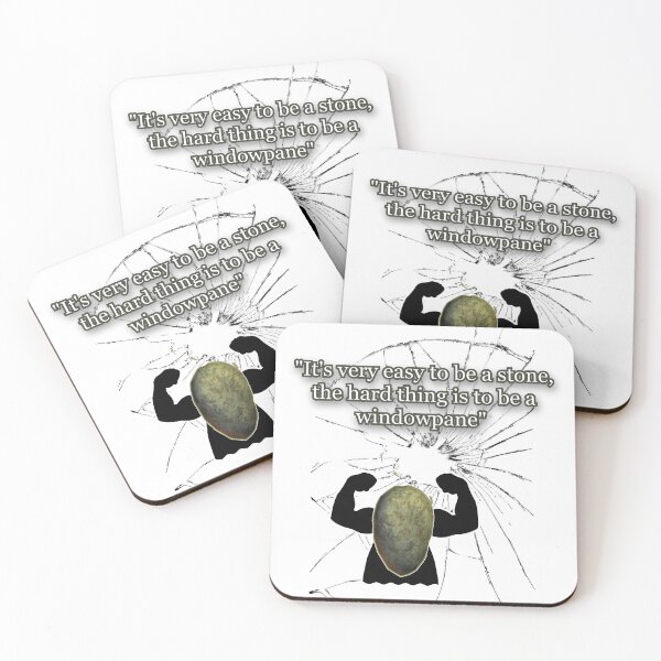 Item preview, It's Easy To Be Stone - Chinese Proverb - Version 07 - Color 02 designed and sold by SumarUp.