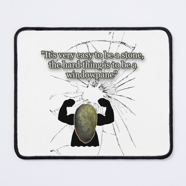 Item preview, It's Easy To Be Stone - Chinese Proverb - Version 07 - Color 02 designed and sold by SumarUp.