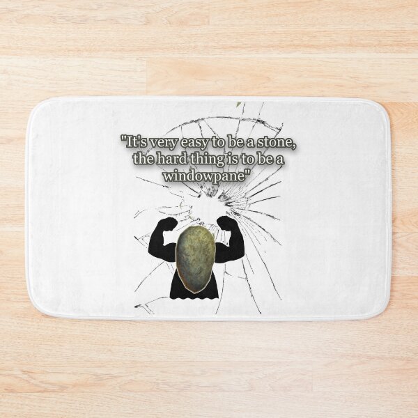 Item preview, It's Easy To Be Stone - Chinese Proverb - Version 07 - Color 02 designed and sold by SumarUp.