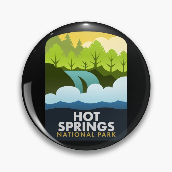 Item preview, Hot Springs National Park designed and sold by halpindesignco.