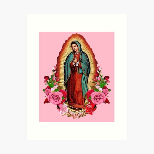 Item preview, Our Lady of Guadalupe Mexican Virgin Mary Mexico  designed and sold by AMDG Line.