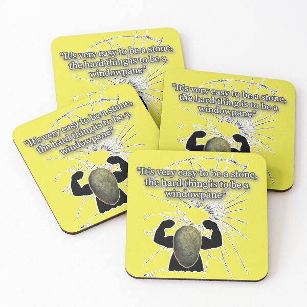 Item preview, It's Easy To Be Stone -Chinese Proverb - Version 07 - Color 03 designed and sold by SumarUp.