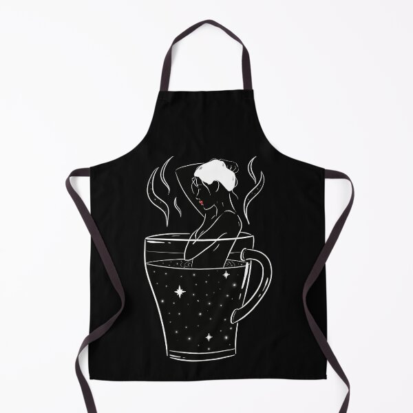 Item preview, woman in coffee cup designed and sold by Culturesensible.